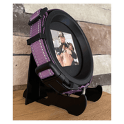 Stand -Black Acrylic Display Stand for Medium and Large Halo Pet Memorial Picture Frame - Whisker&Fang