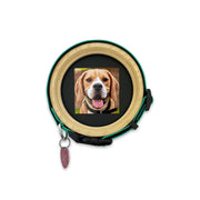 The Beagle | Halo Pet Frame and Collar Display (Limited Edition Handmade Wood) - Whisker&Fang